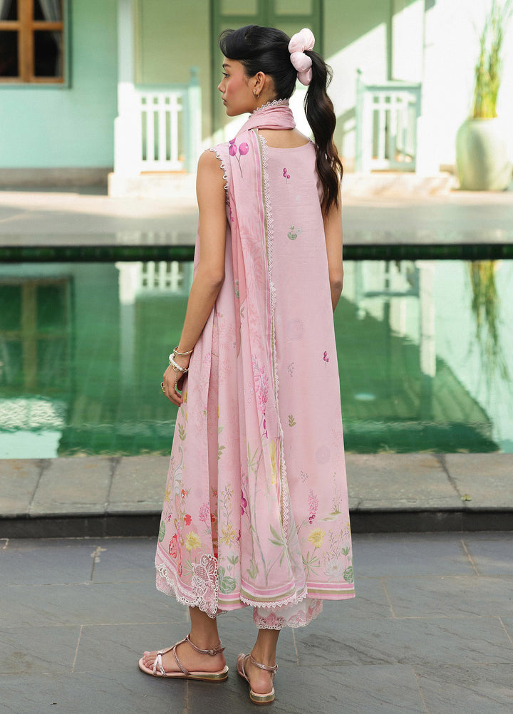 Q Prints by Qalamkar Unstitched Lawn Printed 3 Piece Suit QLK26QP Iona - Summer Collection