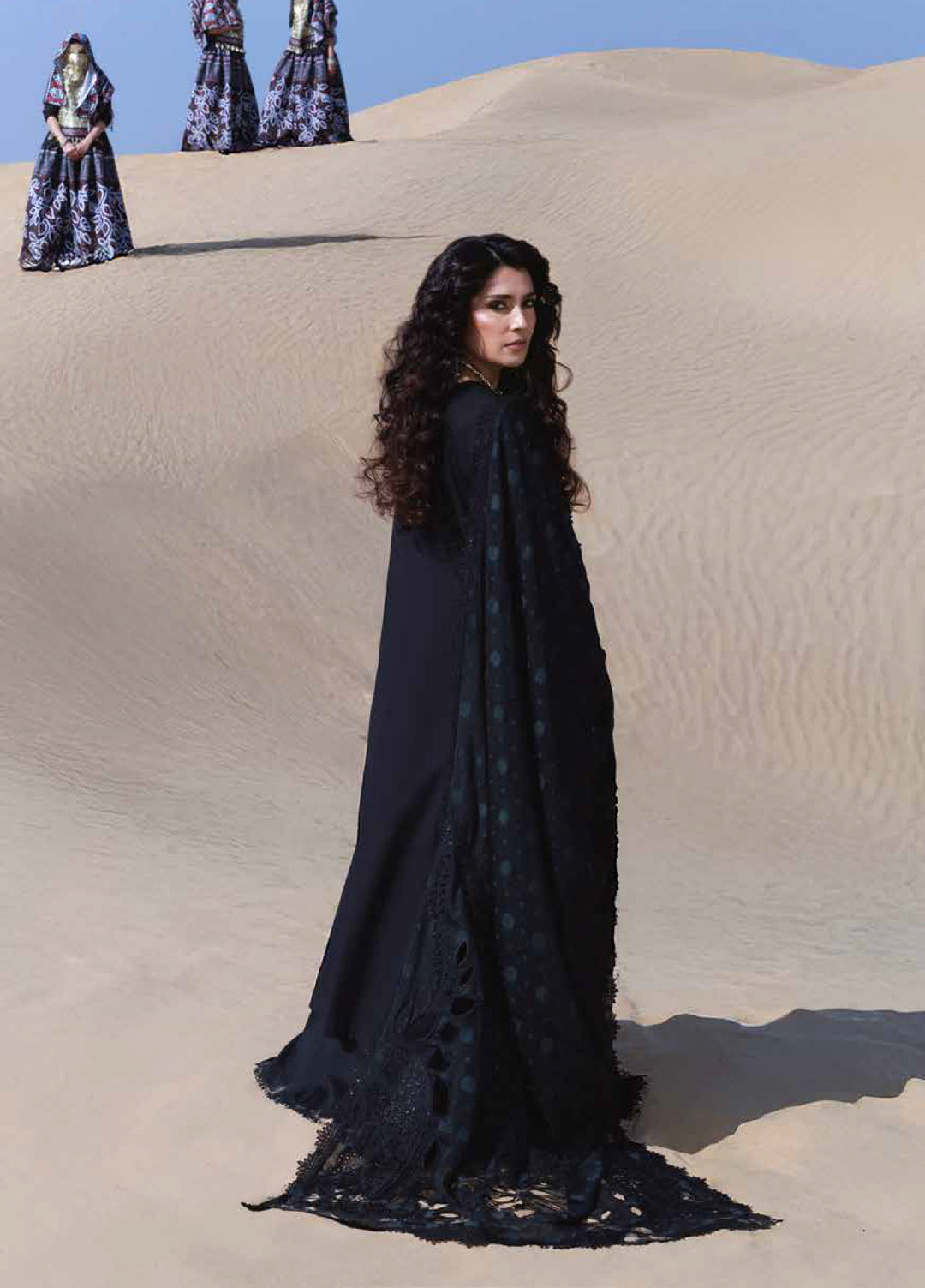 Aman by Nureh Unstitched Embroidered Luxury Lawn 3 Piece Suit NU26UA NE-233 - Festive Collection