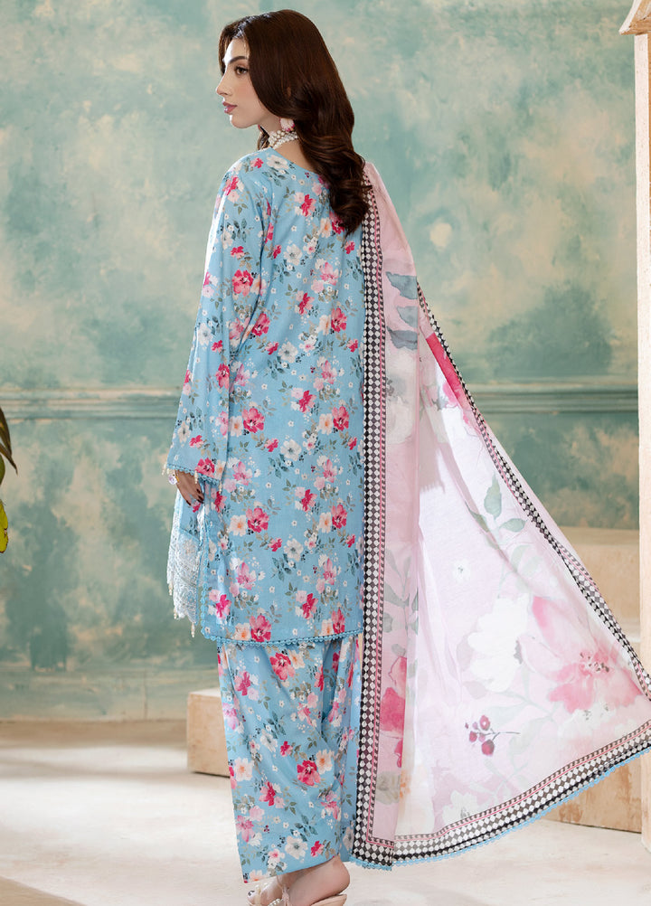 Salina by Regalia Textiles Unstitched Embroidered Lawn 3 Piece Suit RG26USVII D-1 - Summer Collection