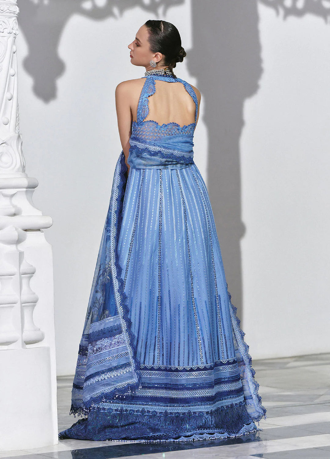 Sobia Nazir Unstitched Embroidered Luxury Lawn 3 Piece Suit SN26ULE D-06 B - Eid Collection