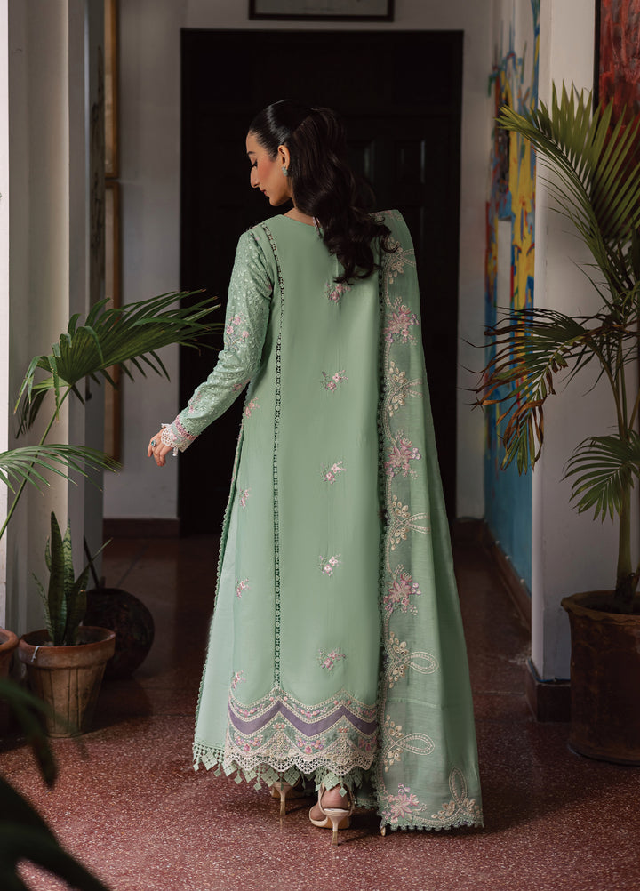 Celia by Zarposh Unstitched Embroidered Luxury Lawn 3 Piece Suit ZR26UCL MIREYA - Festive Collection