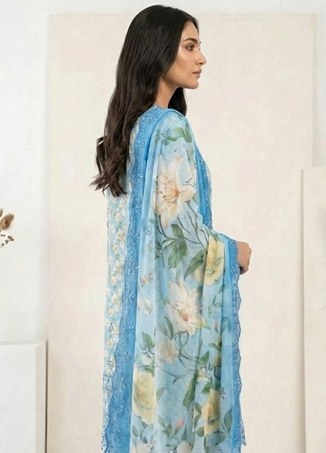 Anmol by Ishq e Rang RTW Embroidered Lawn 3 Piece Suit IR26RA Zara AA-5 - Casual Collection