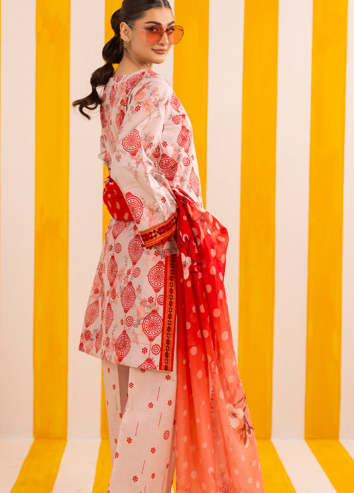 Coco Popup by Al Zohaib Unstitched Printed Lawn 3 Piece Suit AZ26UCP D-9 - Summer Collection