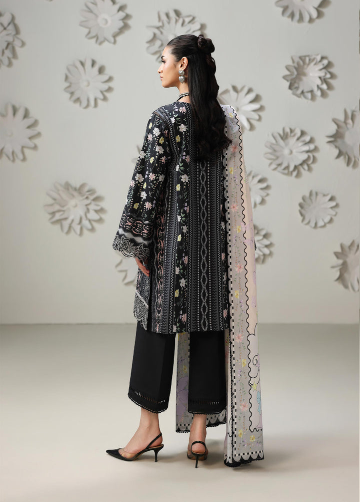 Q Prints by Qalamkar Unstitched Printed Lawn 3 Piece Suit QLK26UQL AMEL QQP-08 (A) - Summer Collection