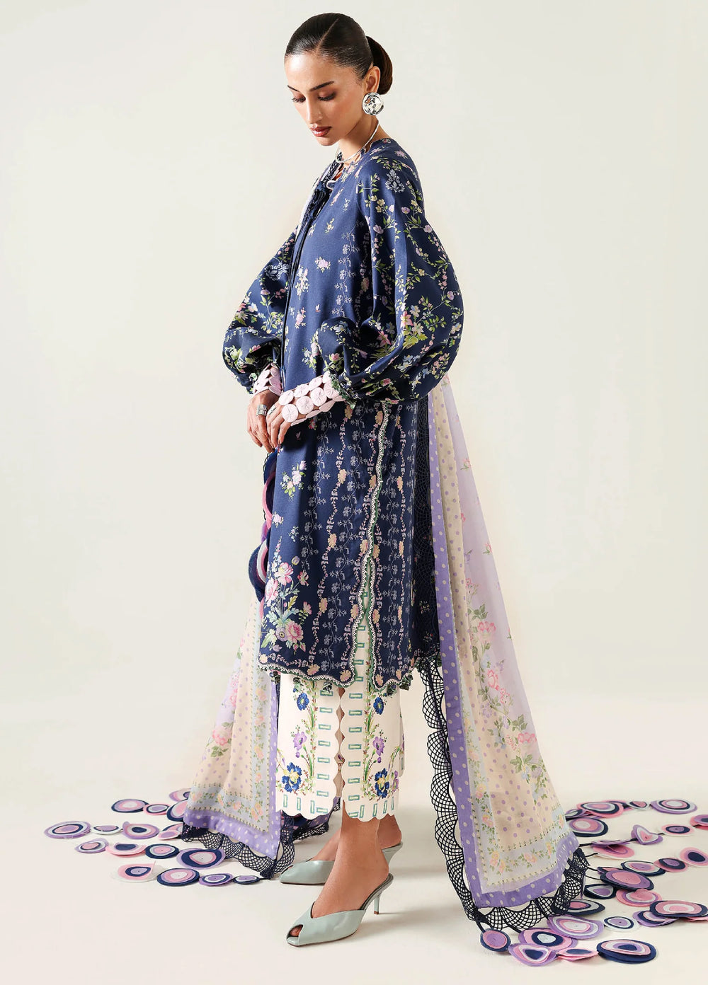 Neoma Prints by Republic Unstitched Embroidered Lawn 3 Piece Suit RW26UNP RSP-02 - Summer Collection