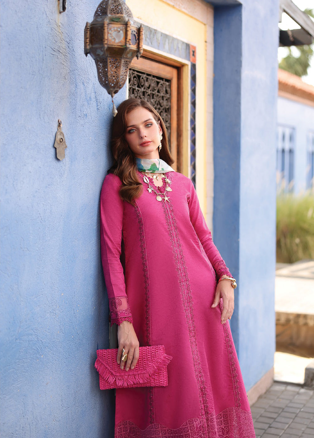 Xenia Formals Unstitched Embroidered Lawn 3 Piece Suit XE26ULS D-03 Jeya - Summer Collection