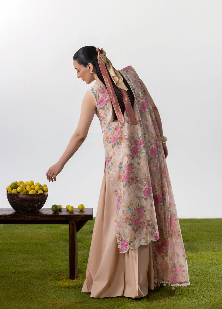Bagheecha by Gul Ahmed Unstitched Embroidered Lawn 3 Piece Suit GA26ULB CL62453 - Casual Collection
