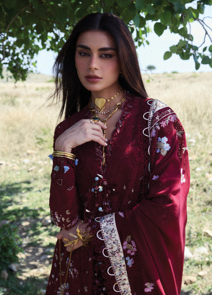 Suffuse Unstitched Embroidered Lawn 3 Piece Suit SSY26ULE Narevi - Eid Collection