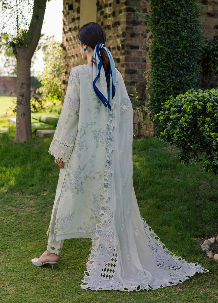 Lily May by Nureh Unstitched Embroidered Lawn 4 Piece Suit NU26ULL NE-262 - Eid Collection