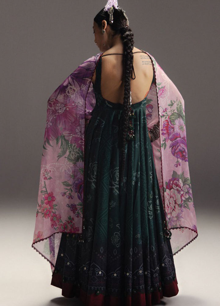 Anarkali by Zara Shahjahan Unstitched Embroidered Lawn 3 Piece Suit ZS26UAL D-04 NAYAB - Eid Collection