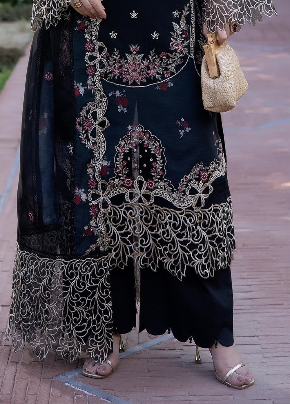 Inara by Javairia Women RTW Embroidered Lawn 2 Piece Suit IN26PJF Gulposh - Festive Collection
