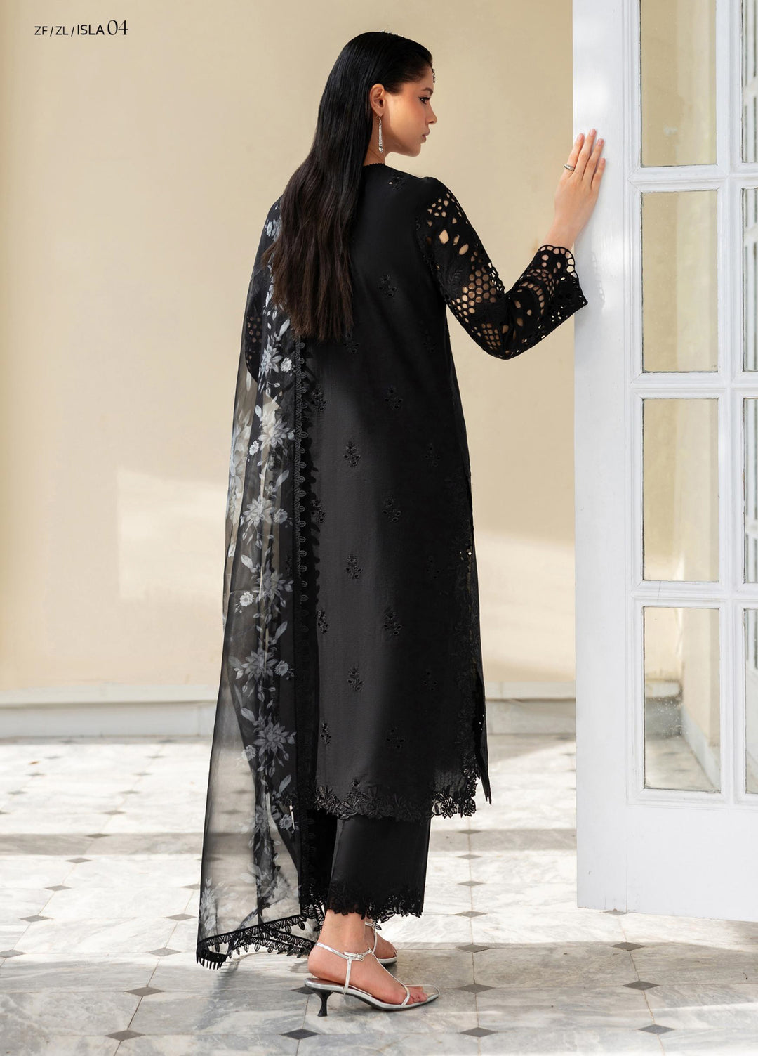 Zarif Unstitched Embroidered Lawn 3 Piece Suit ZR26ULF ISLA 04 - Festive Collection