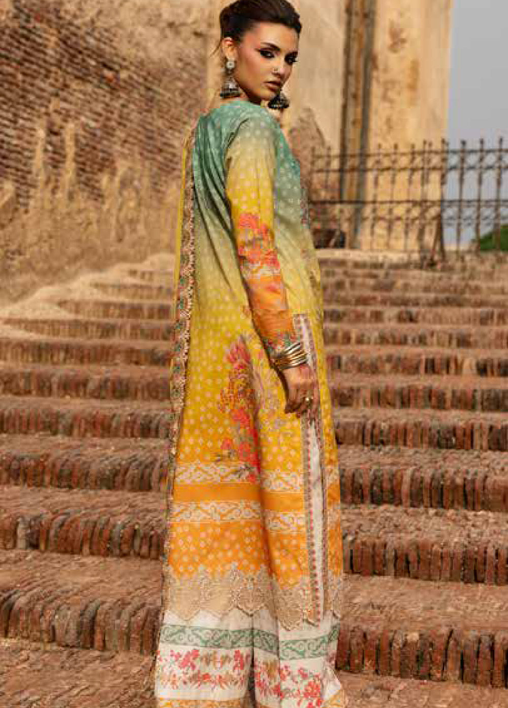 Chunri by Charizma Unstitched Embroidered Lawn 3 Piece Suit CHR26UCL CHN6-03 - Summer Collection
