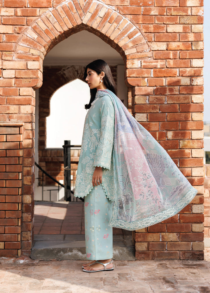Mirabelle by Emaan Adeel Unstitched Embroidered Luxury Lawn 3 Piece Suit EA26UML D5 Isolade - Festive Collection