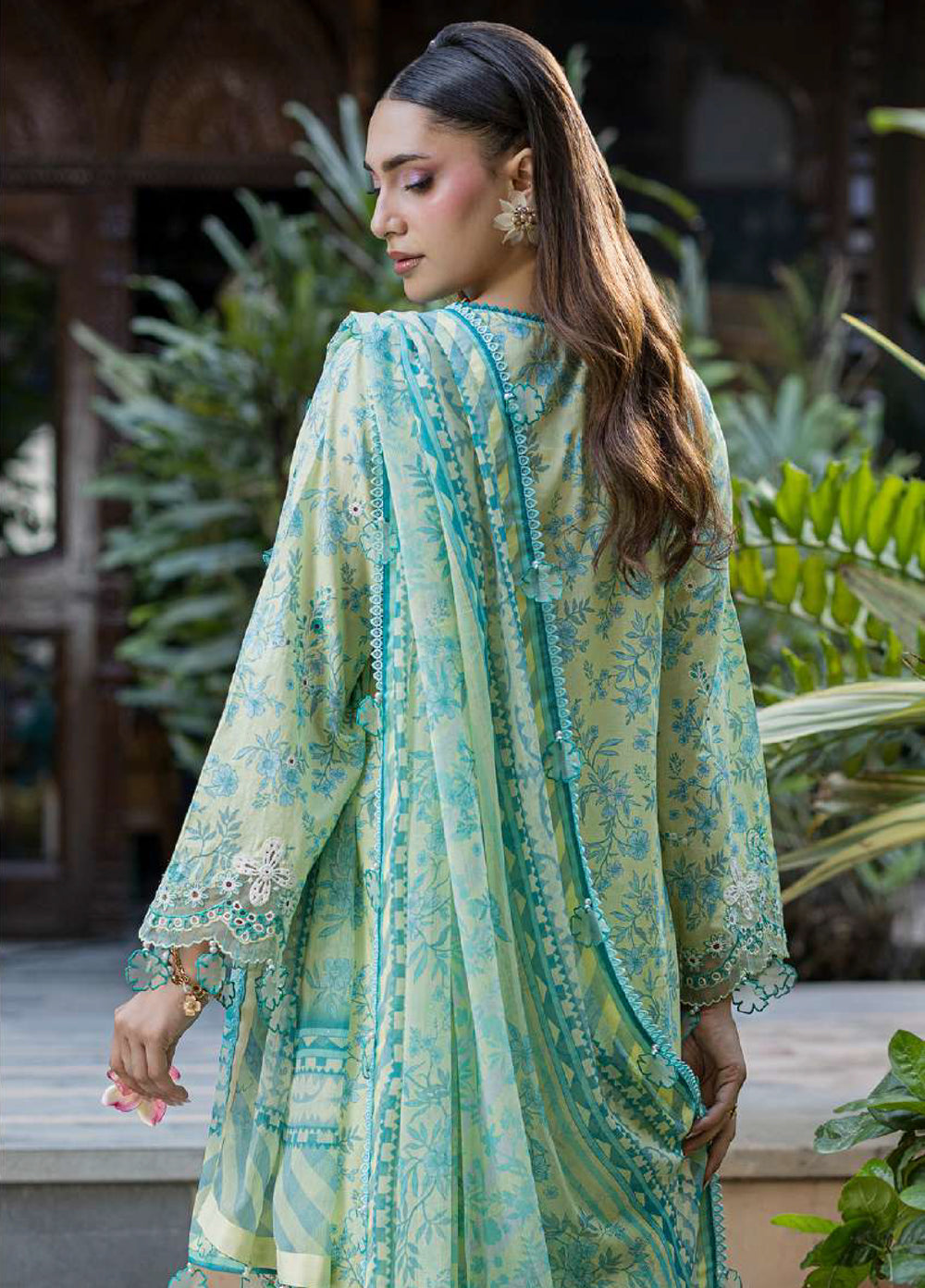 Zellbury Unstitched Embroidered Cotton 3 Piece Suit ZB26UCC WUC26E34075 - Casual Collection
