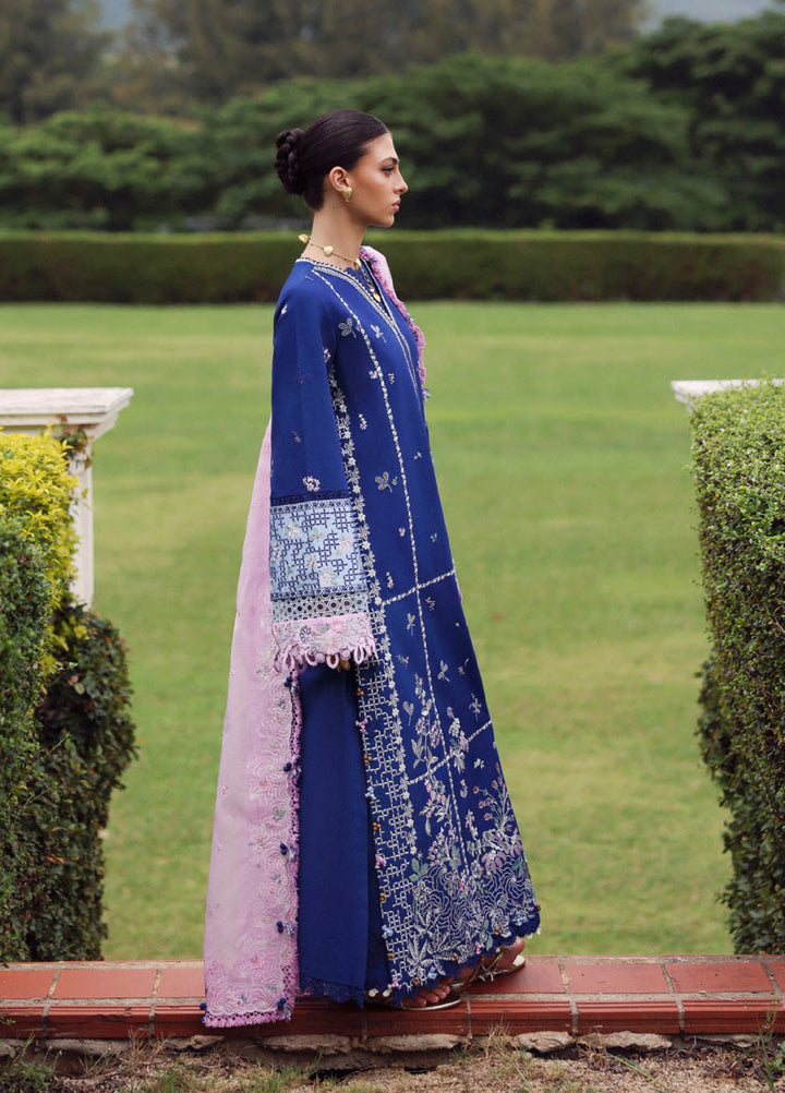 Lilas by Republic WomensWear Unstitched Embroidered Lawn 3 Piece Suit RW26ULL Lilas D-3B - Eid Collection