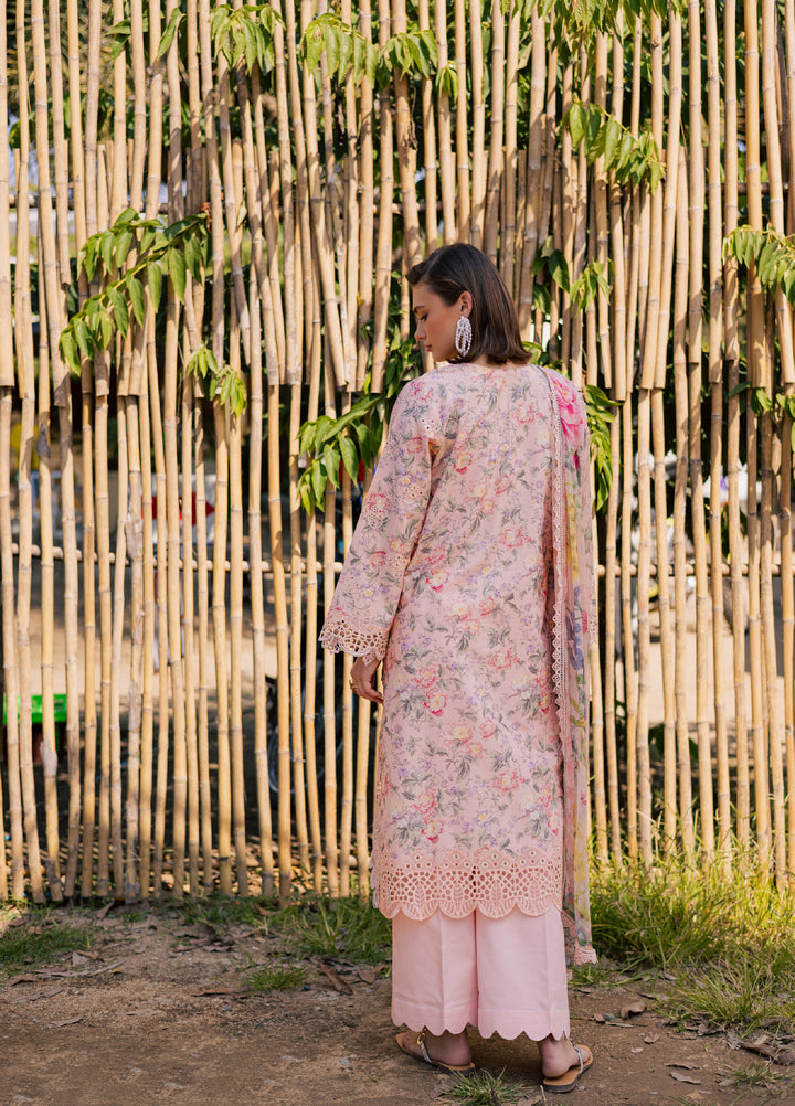 Shezlin by Aabyaan Unstitched Embroidered Chikankari 3 Piece Suit ABY26UCS NAQSH - Eid Collection