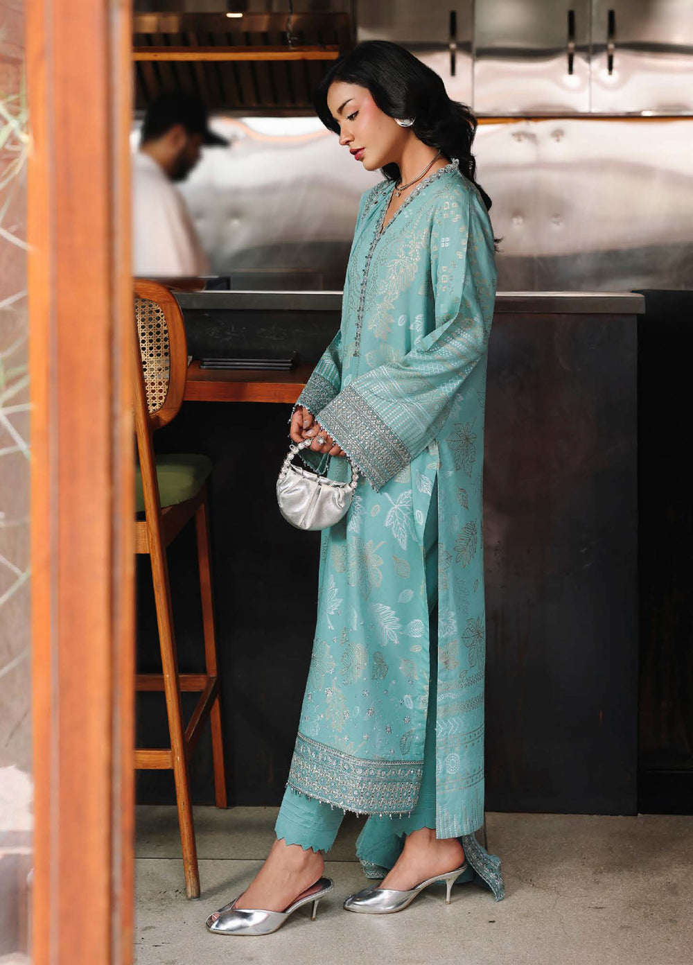 Maya by Nureh Unstitched Embroidered Jacquard 3 Piece Suit NU26UJM NJ-108 - Casual Collection