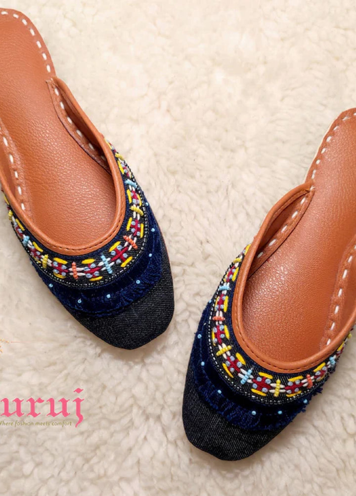 Zuruj Festive Style   Backless Khussay JU-170