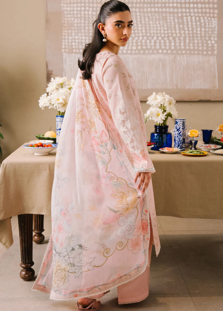 Afsanah by Seran Unstitched Embroidered Lawn 3 Piece Suit SN26UAVII D2-AMYRA - Summer Collection