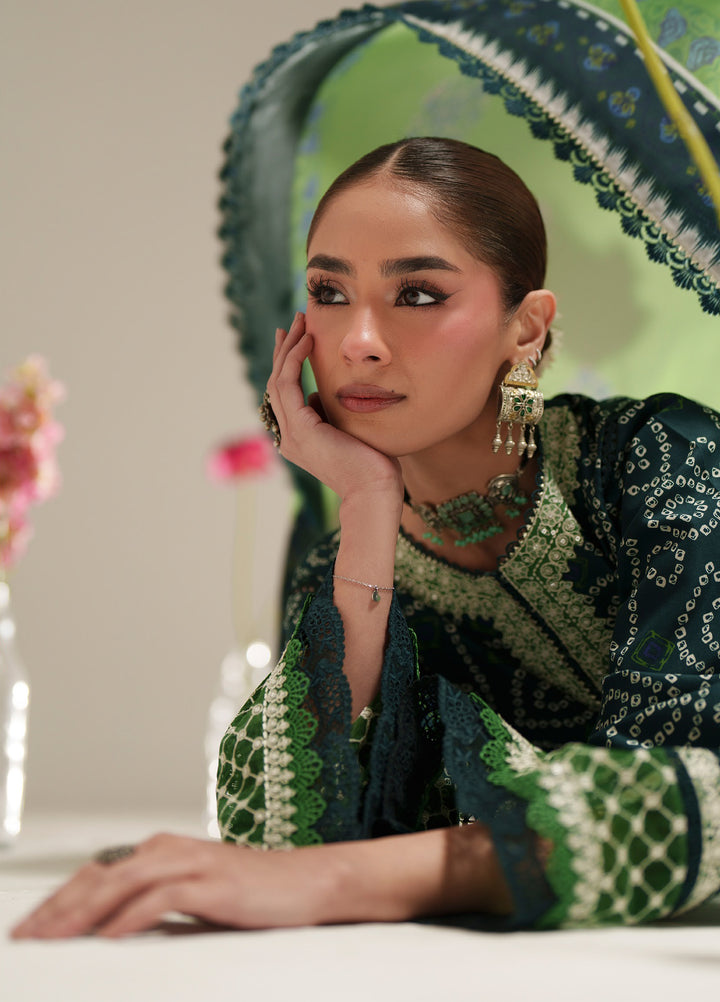 JoJo by Bin Ilyas Unstitched Embroidered Lawn 3 Piece Suit BI26UJJ D-87B - Summer Collection