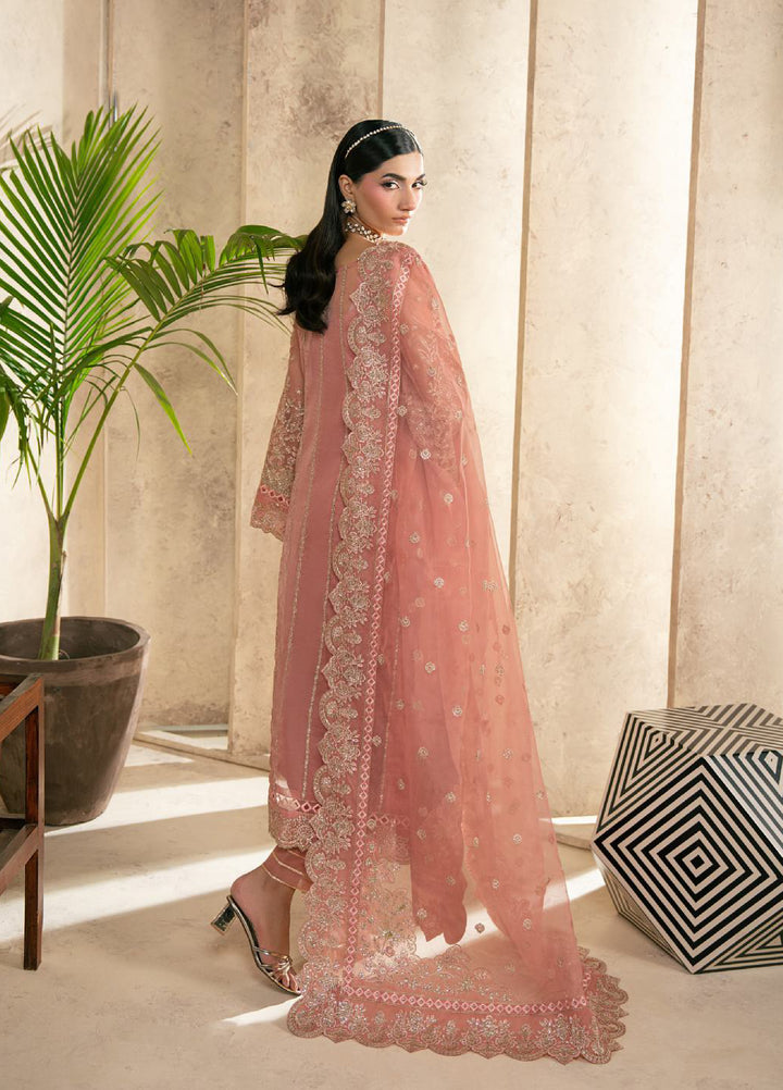 Azira by Gulaal Unstitched Luxury Embroidered Organza 3 peice GL25AF LFU-03 Zafeera - Formals Collection