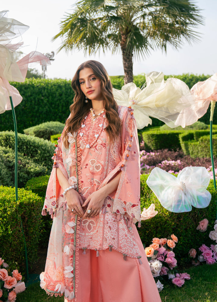 Feerie by Sundas Ahad Unstitched Embroidered Lawn 3 Piece Suit SNA26ULF Roswyn ELL-06 - Eid Collection