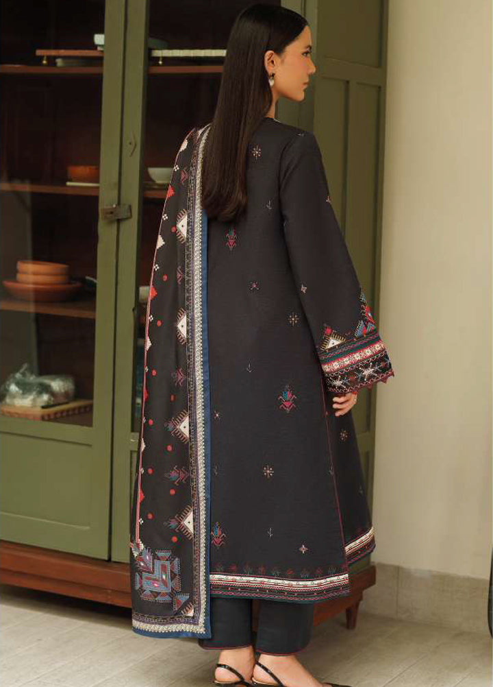 Bellini by Seran Unstitched Winter Khaddar Embroidered Suits 3 Piece SN25BW Cendara - Winter Collection