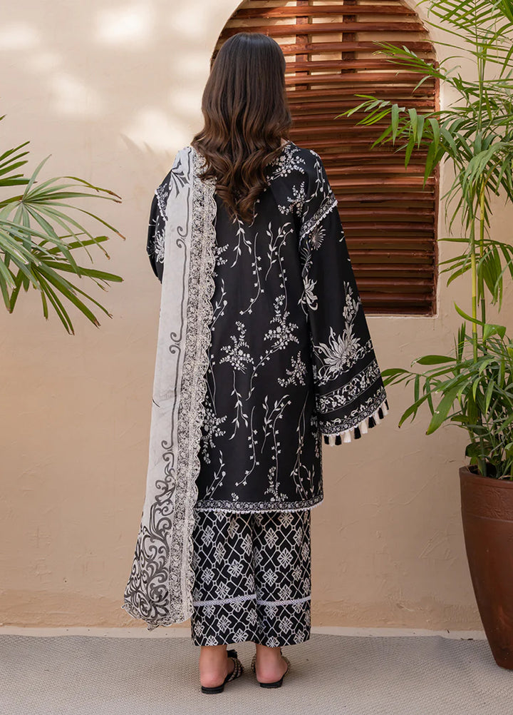 Summer in Bloom By Roheenaz Unstitched Printed Lawn 3 Piece Suit RN26USBL 33A WildFlower - Festive Collection