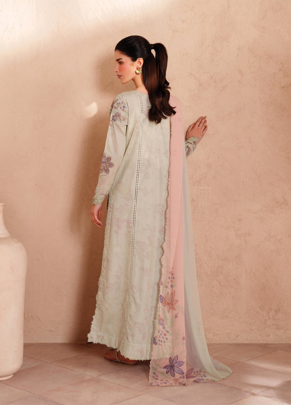 Iznik Unstitched Embroidered Lawn 3 Piece Suit IZ26ULE EL-09 - Eid Collection