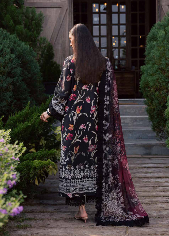 Gardenia by Nureh Unstitched Embroidered Lawn 3 Piece Suit NU26UGL NSG-214 - Summer Collection