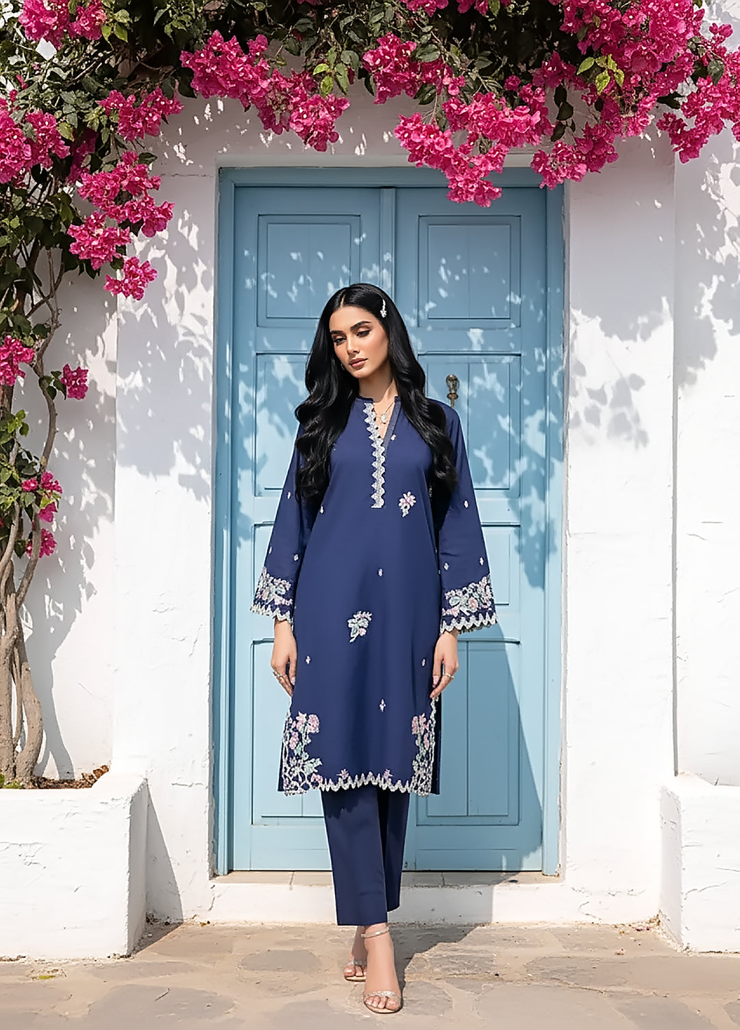 Lakhany Ready To Wear Embroidered Jacquard 1 Piece LG-IZ-0510-W-EMB-1P - Winter Collection