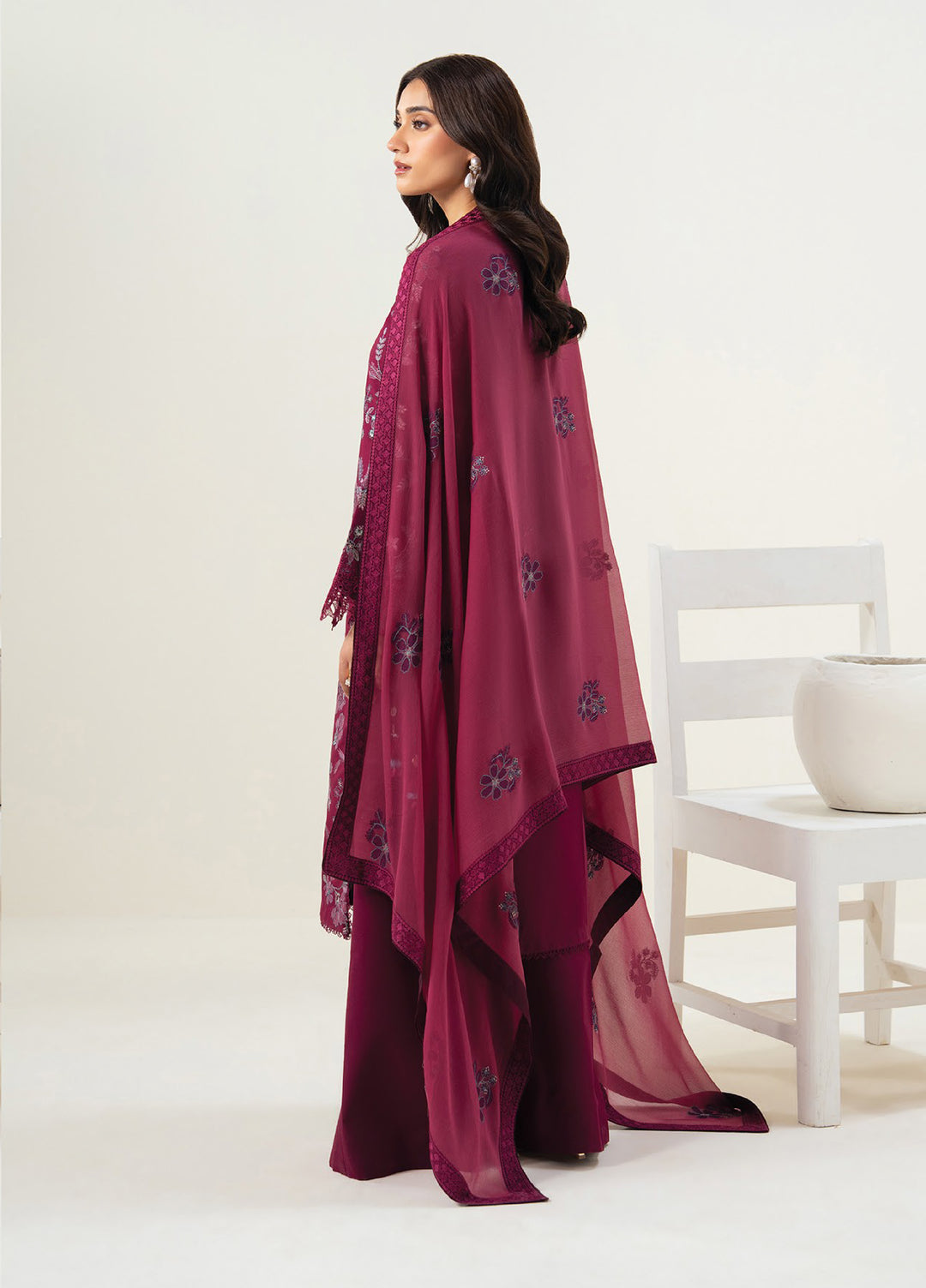 Namah by Xenia Formals Unstitched Embroidered Lawn 3 Piece Suit XF26UNL Wavina 01 - Festive Collection