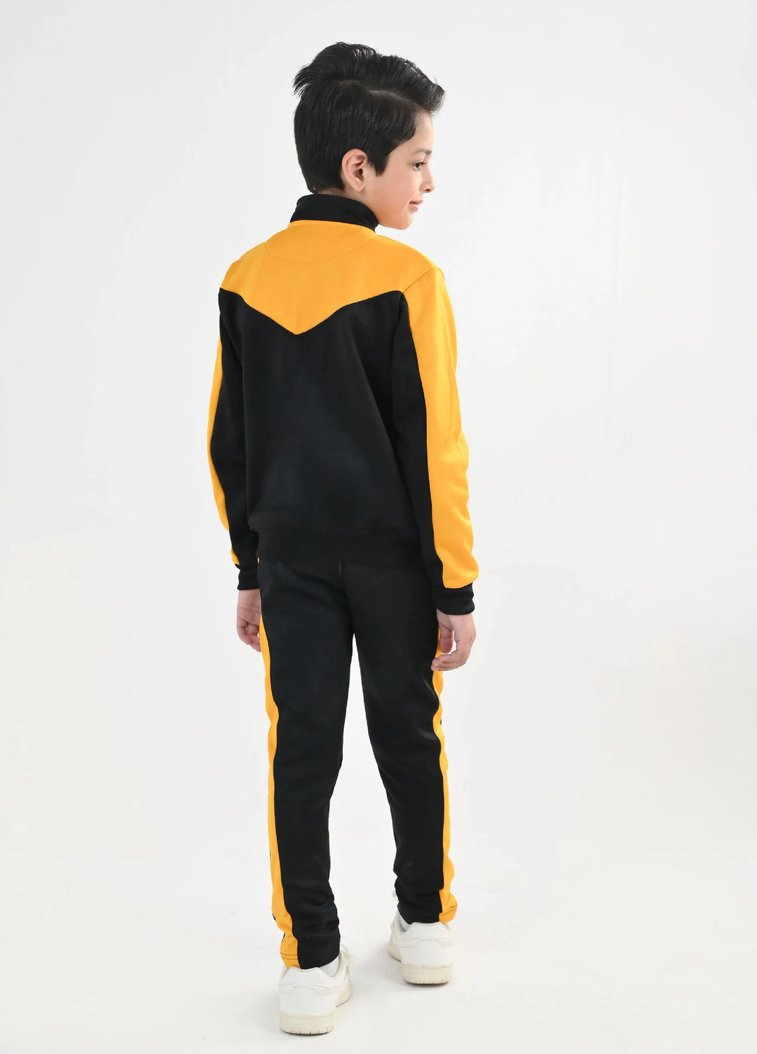 IQ Exclusive Kids Track Suit Fleece 2 PieceGolden Stride Tracksuit-Unisex Kids - Winter Collection