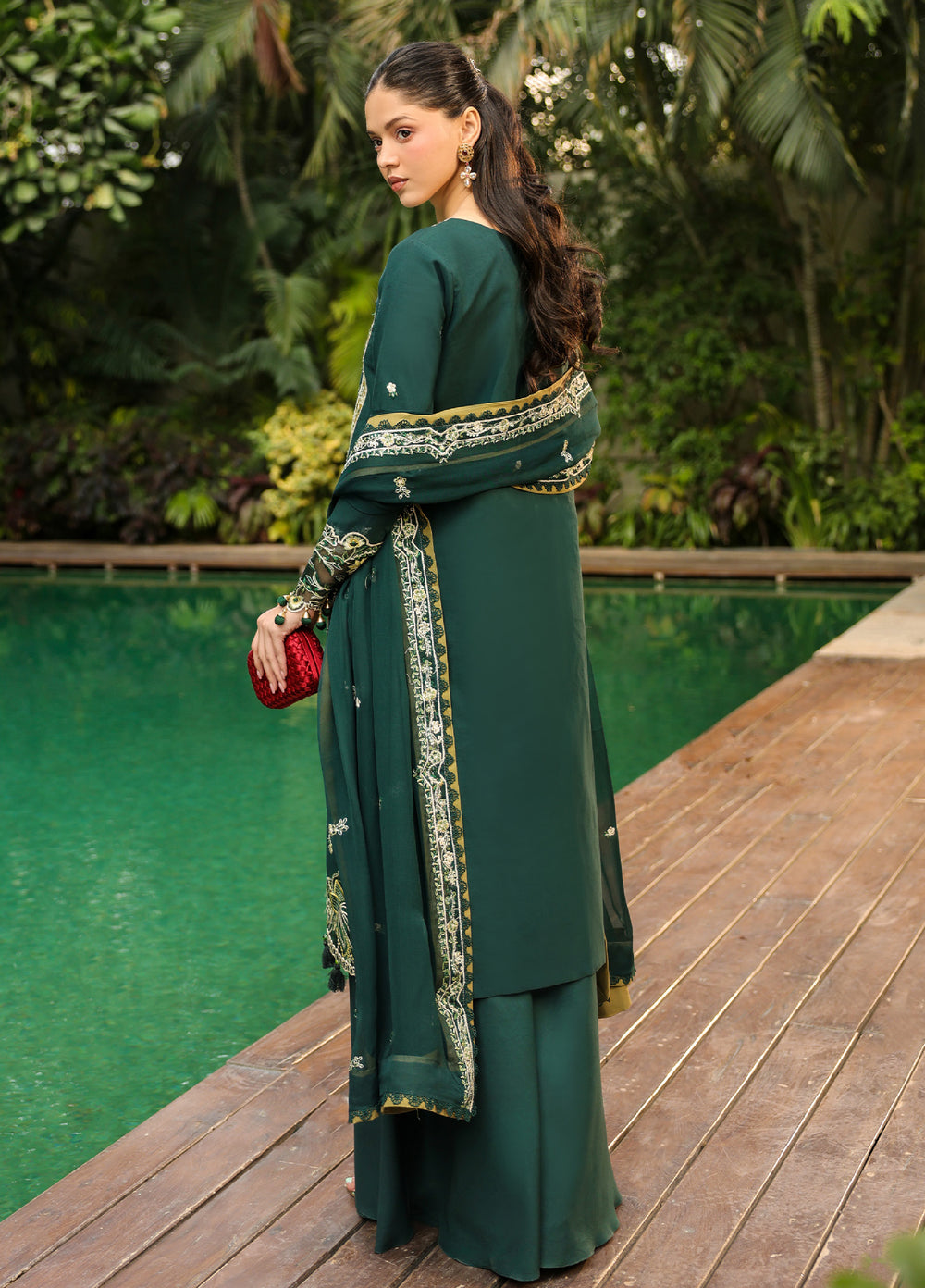 Shanaya by Mahnur Unstitched Embroidered Lawn 3 Piece Suit MN26USL SH-14 - Summer Collection