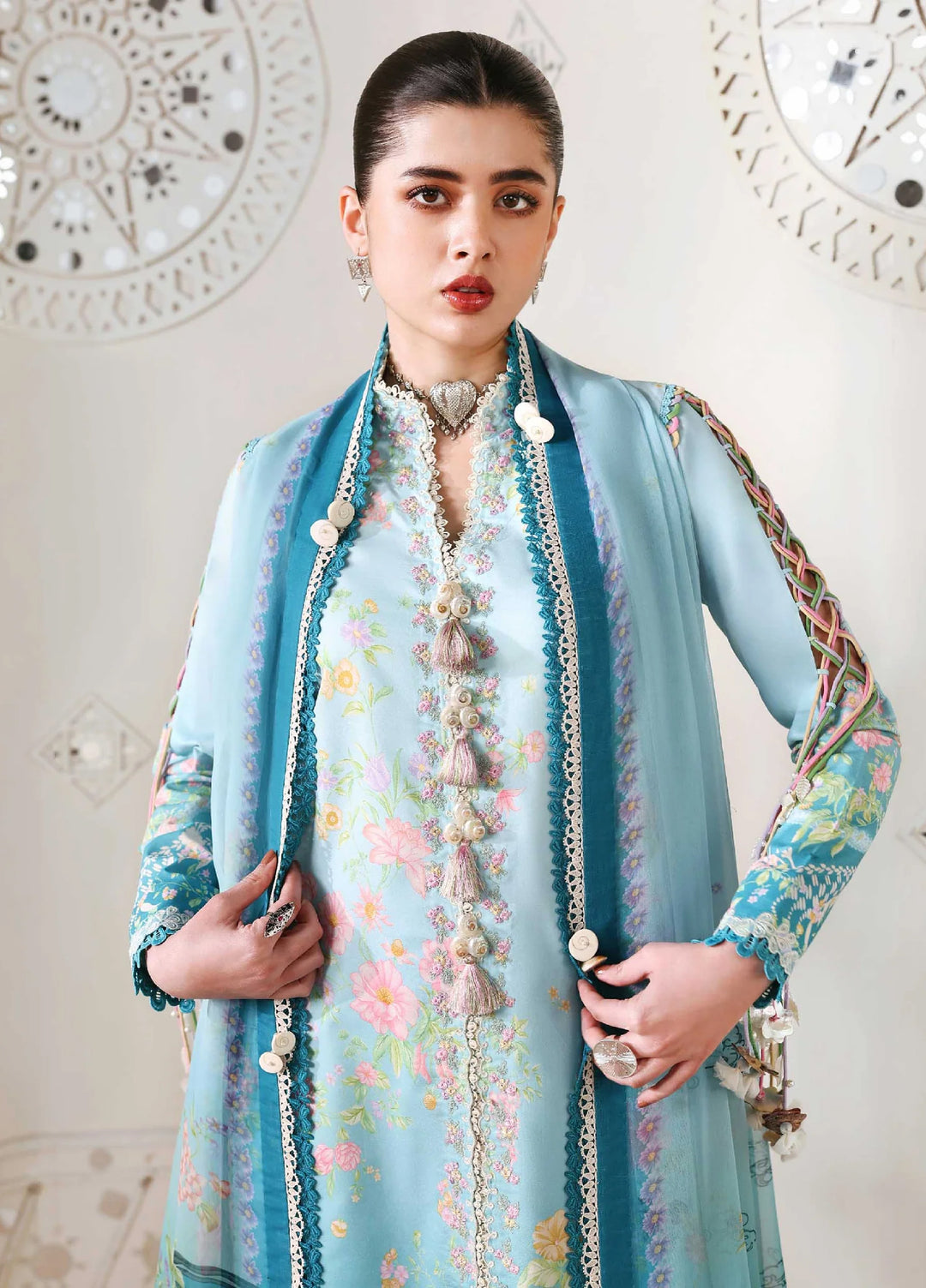 Neoma Prints by Republic Unstitched Embroidered Lawn 3 Piece Suit RW26UNP RSP-10 - Summer Collection