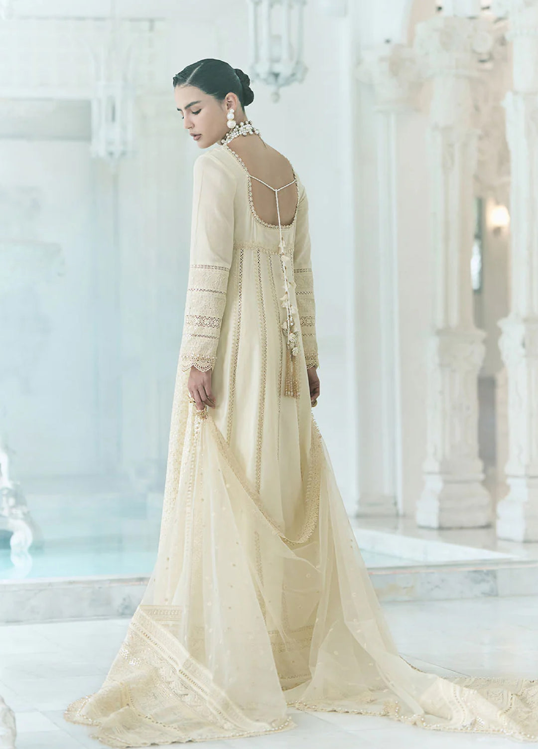 Sobia Nazir Unstitched Embroidered Luxury Lawn 3 Piece Suit SN26ULE D-01 A - Eid Collection