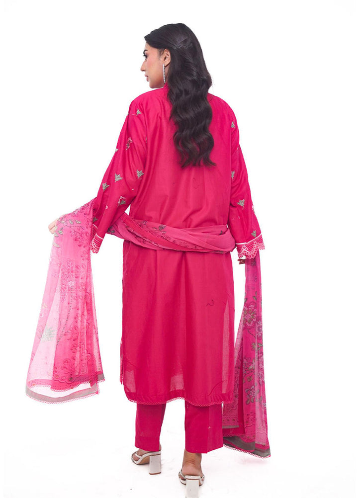 Ileen by naba bilal Unstitched Embroidered Lawn 3 Piece Suit IN26UEL ELIF - Casual Collection