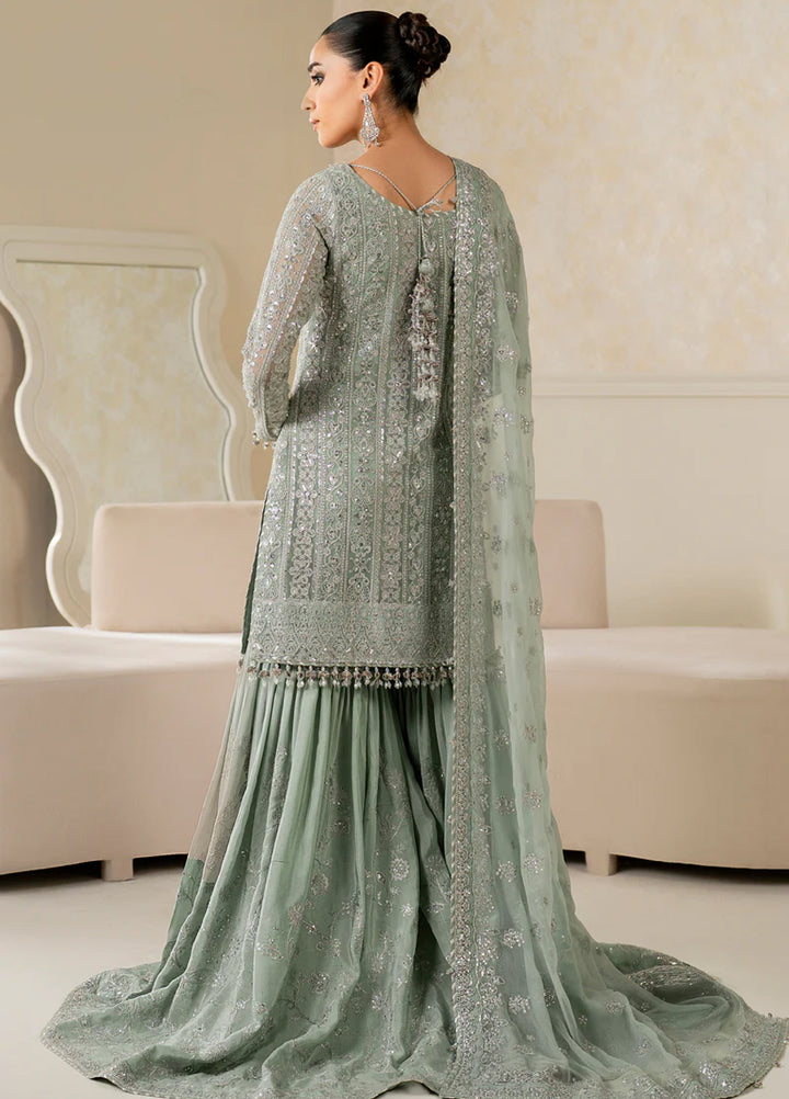 Chantelle by Baroque Unstitched Chiffon Embroidered Suits 3 Piece BQ25FC UF-4160 - Festive Collection