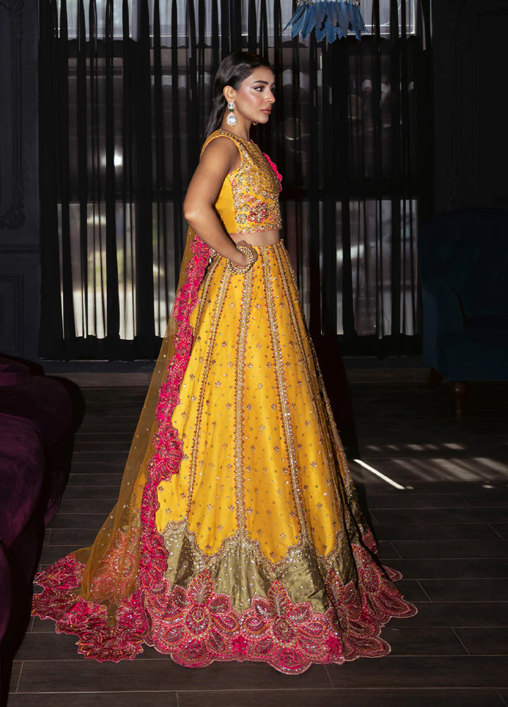 Pari Naaz by Neeshay Embroidered Net Suits Unstitched 3 Piece NSH25PW Zarmin - Formals Collection