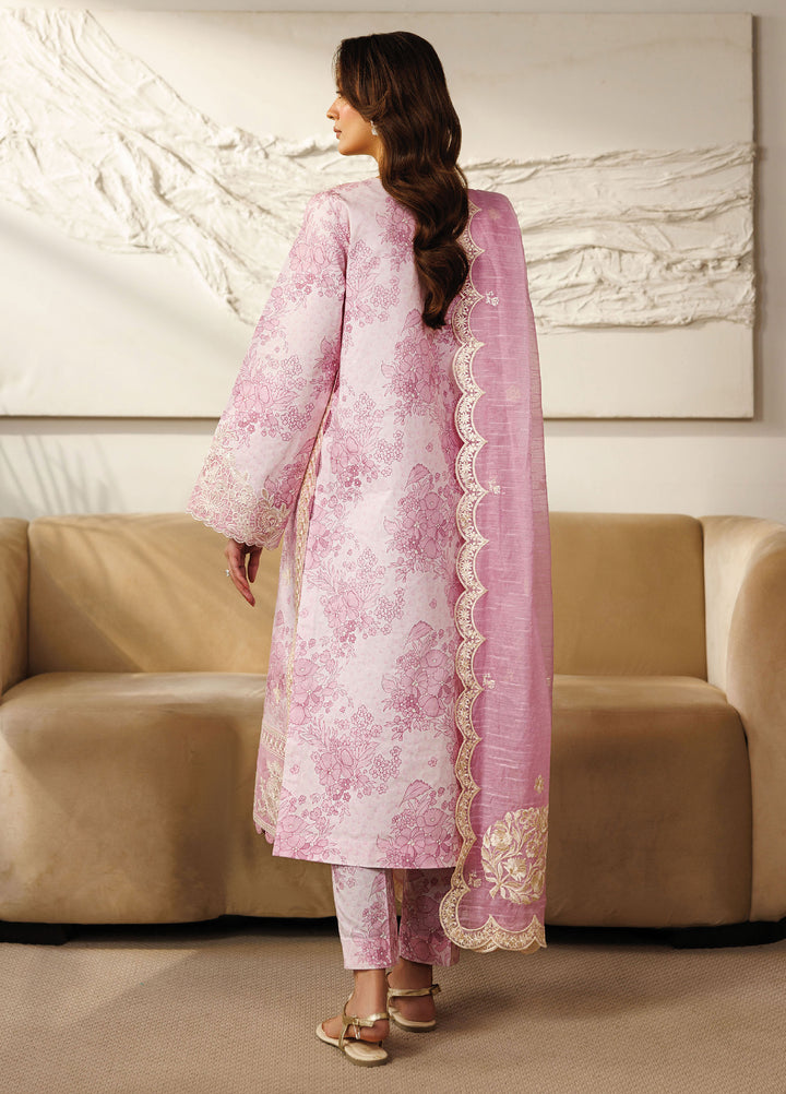 Leila by Mahnur Unstitched Embroidered Lawn 3 Piece Suit MN26ULL L-06 - Summer Collection