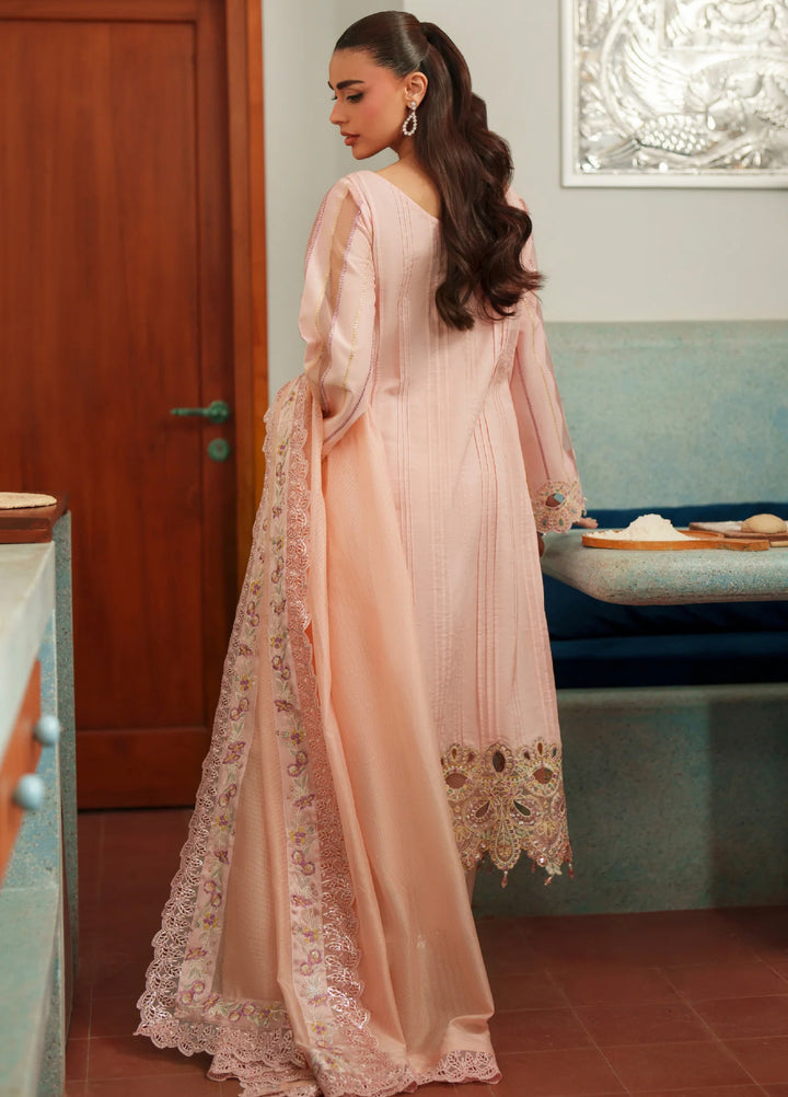 Versa by Asifa and Nabeel Unstitched Embroidered Lawn 3 Piece Suit AN26UVL VUL26-08 Crimson Courage - Festive Collection