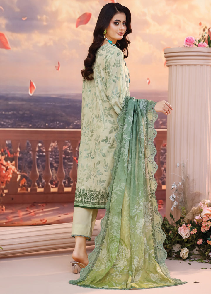 Salina by Regalia Textile Unstitched Cutwork Embroidered Lawn 3 Piece Suit RG26USCL D-3 - Summer Collection