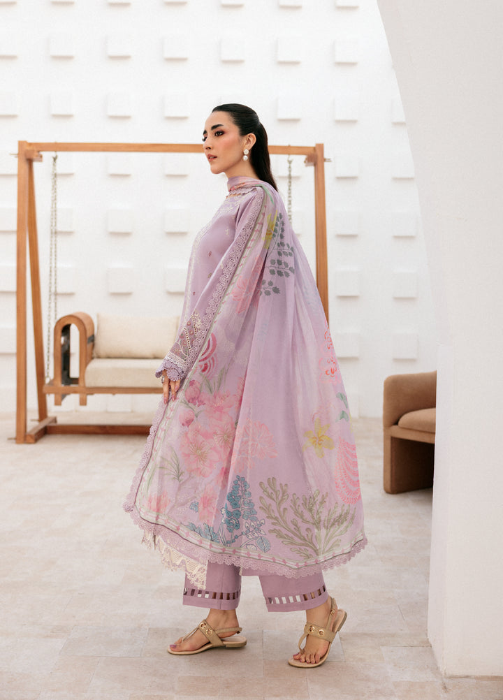 Zync by Florent Untitched Lawn Embroidered 3 Piece Suit FL26UZ FZ-3B - Summer Collection