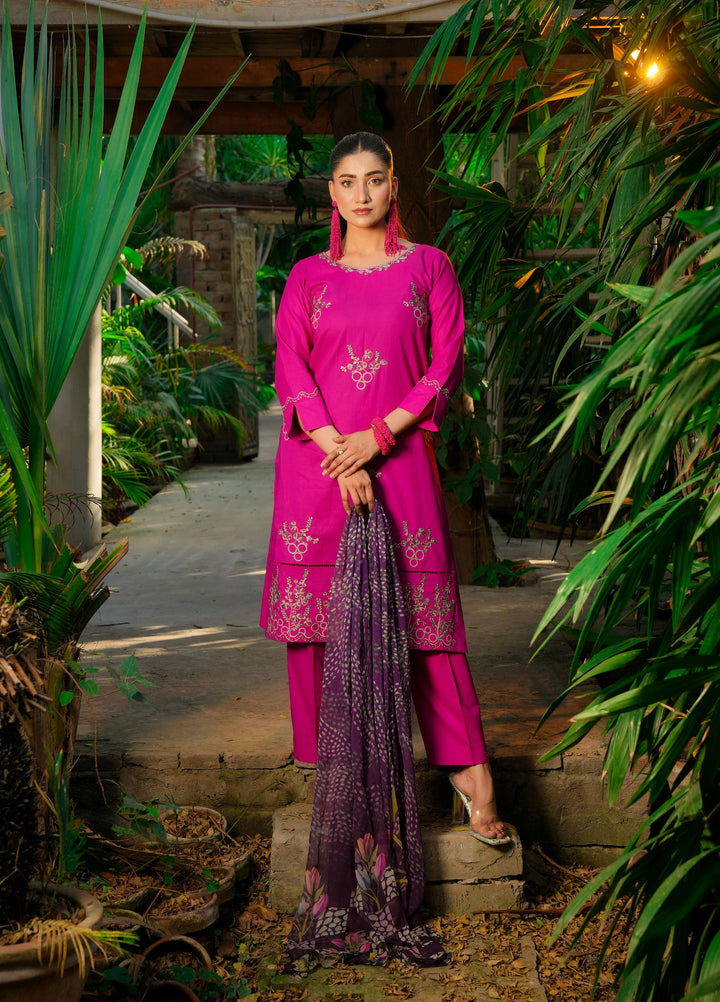 Daily Luxe by Huma Gul Unstitched Printed Lawn 3 Piece Suit MISHAHG-1105 - Casual Collection
