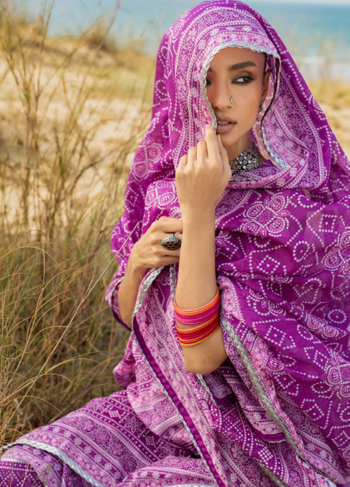 The Chunri by Gul Ahmed Unstitched Printed Lawn 3 Piece Suit GA26UTCL CL-62026 A - Summer Collection