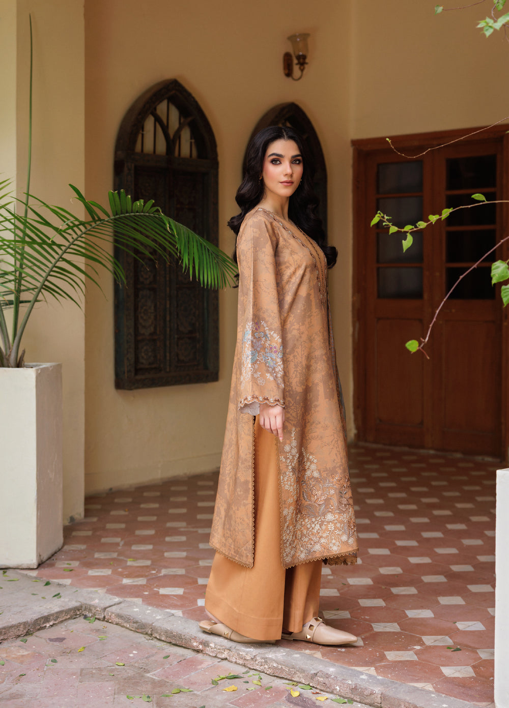 Zync by Florent Whispers Unstitched Embroidered Modal 3 Piece FL25WW FL-1B - Winter Collection