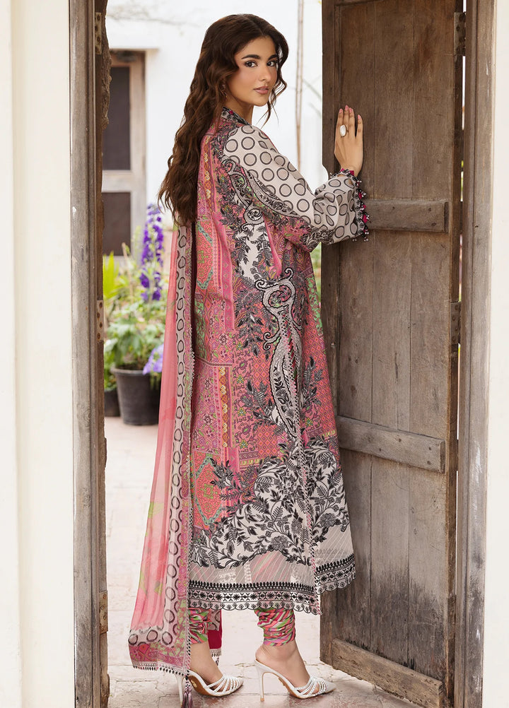 Andaaz by Charizma Unstitched Embroidered Lawn 3 Piece Suit CHR26UAL CAD6-04 - Summer Collection