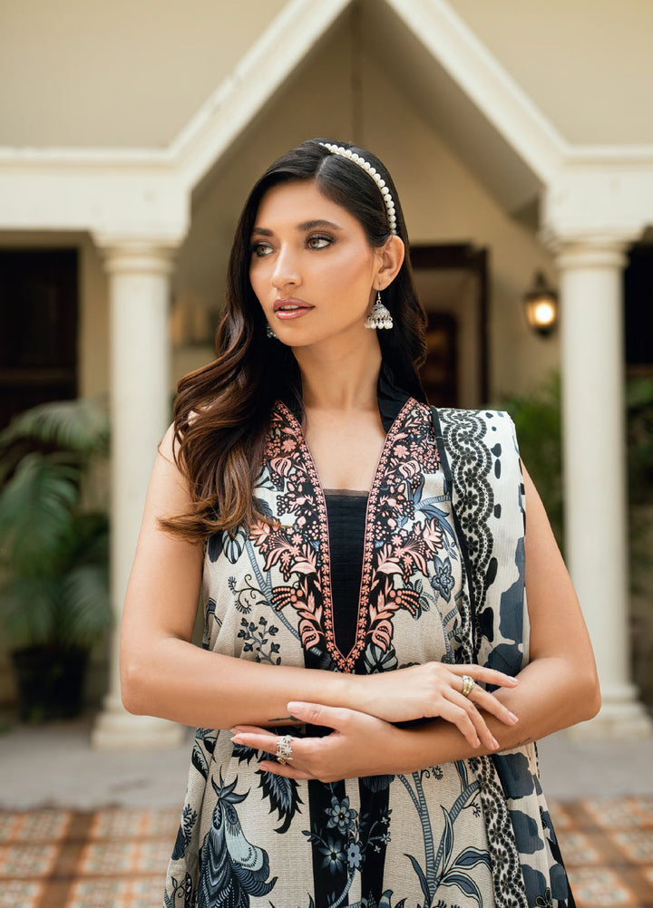 Desert Rose by Gul Ahmed Unstitched Printed Lawn 3 Piece Suit GA26UDRL CH-62018 - Summer Collection