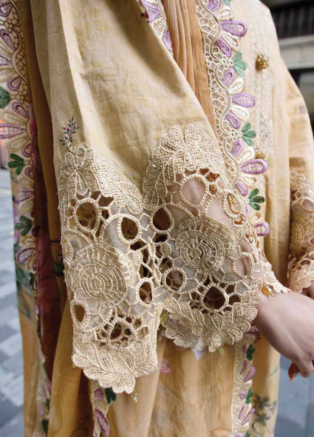 Sunshine Bloom by Al Zohaib Unstitched Embroidered Lawn 3 Piece Suit AZ26USL D11 - Summer Collection